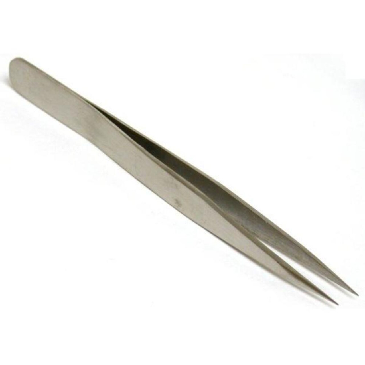 Stainless Steel #3 Tweezers Jewelers Watchmaker Watch Clock Jewelry Repair Tool